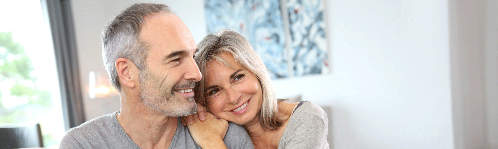 Couple Enjoying Their Home