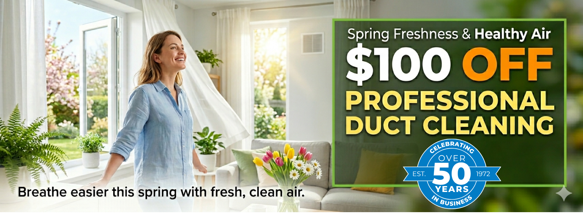 $100 Off Duct Cleaning